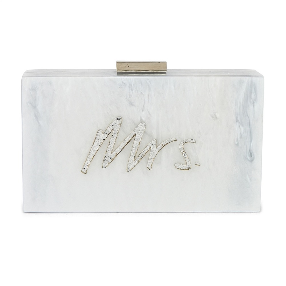 Mrs. bag can be made into a clutch or satchel.
